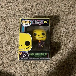 Jack Skellington Blacklight Funko(Damaged)